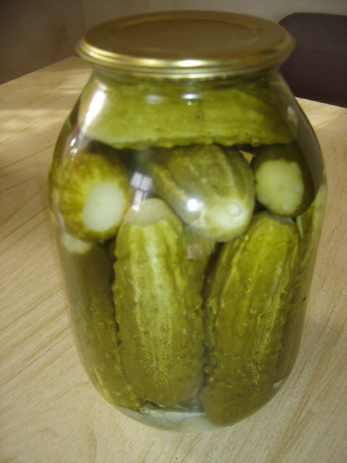 маринованные огурцы